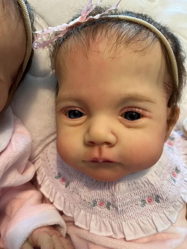 Lilly and Irie twin silicone baby dolls - Image 13