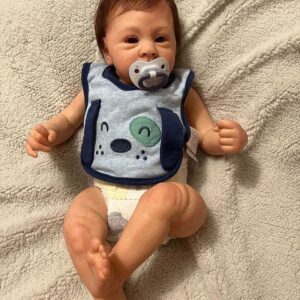 vinyl with cloth body silicone doll