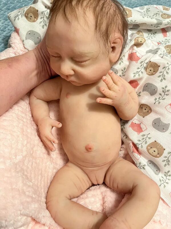 Faith full body silicone baby girl - Image 7